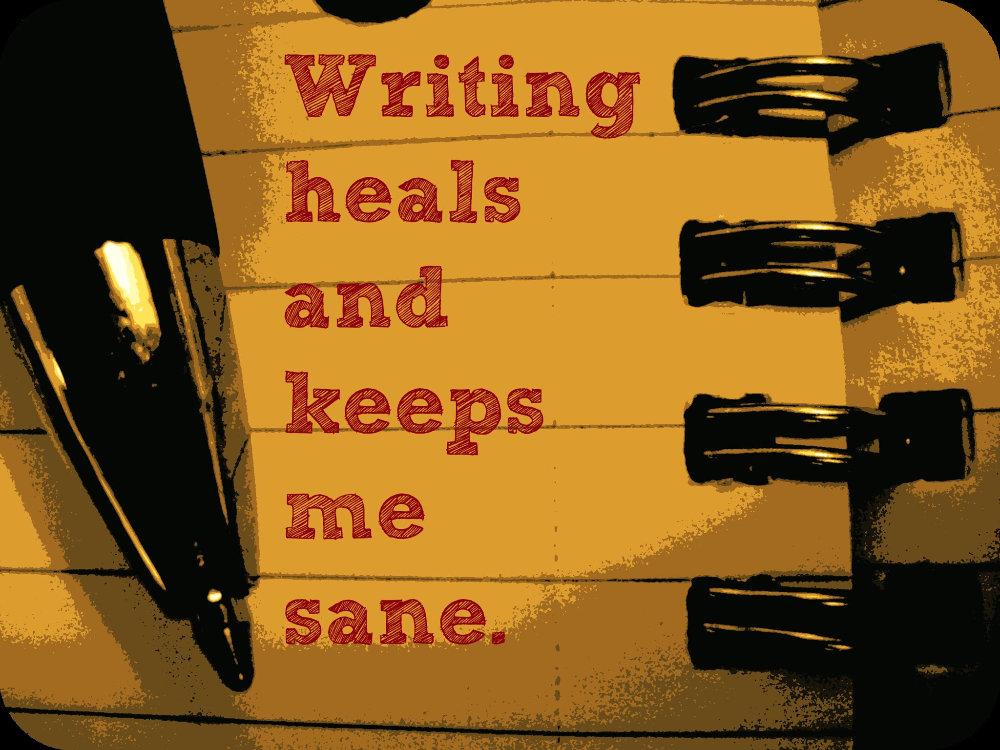 I’m here. writing with you…